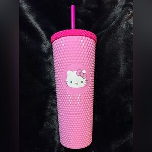 Pink Hello kitty 9 inches tumbler